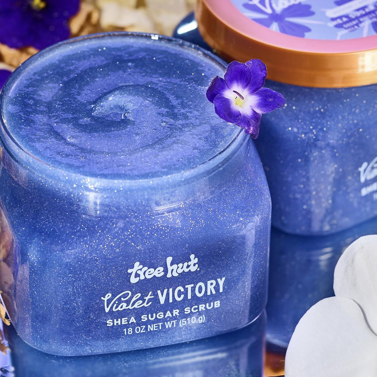Tree Hut Violet Victory Shea Sugar Scrub 18oz