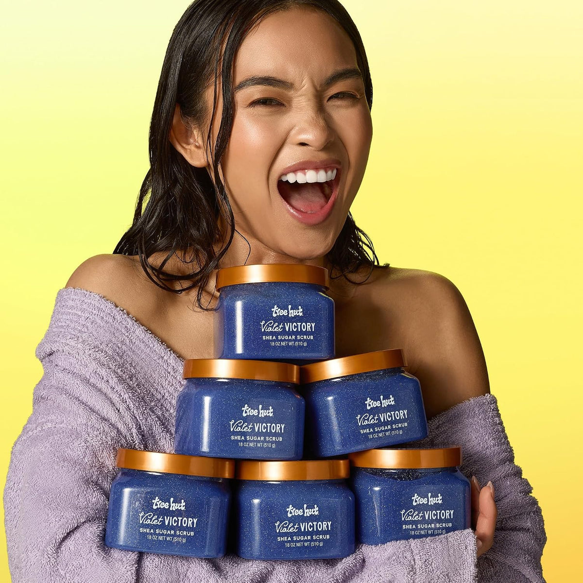 Tree Hut Violet Victory Shea Sugar Scrub 18oz