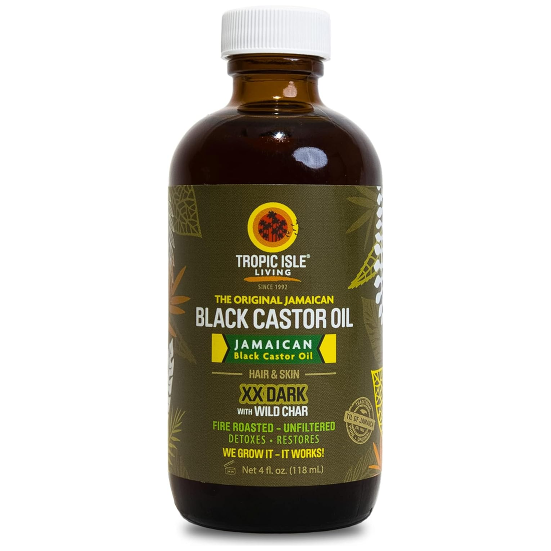 Tropic Isle Living Jamaican Black Castor Oil XX Dark 118ml