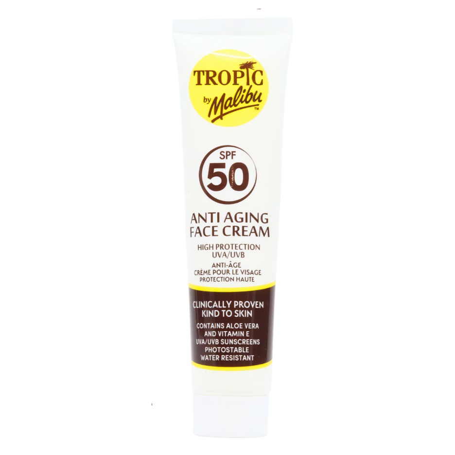 Tropic By Malibu Anti-Aging Face Cream SPF 50