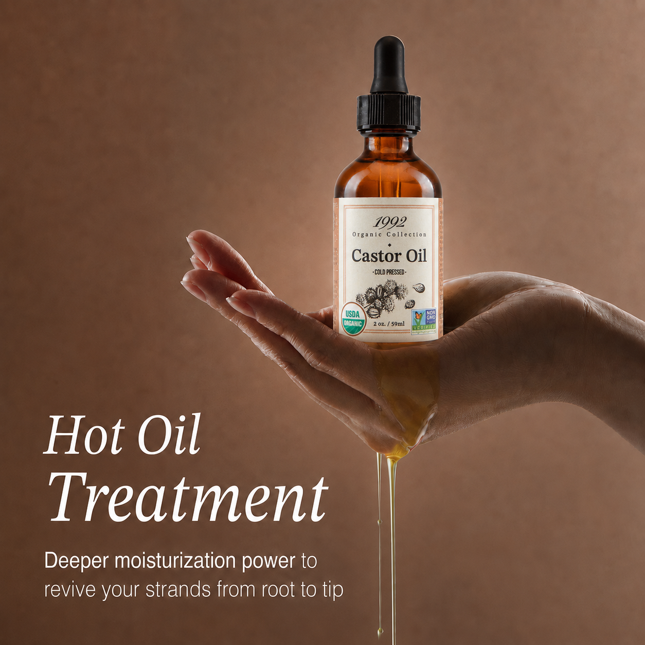 Tropic Isle Living 1992 Organic Collection Castor Oil 59ml