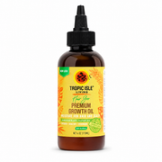 Tropic Isle Living Hair Gro Premium Growth Oil Original 4oz with Jamaican black castor oil, sunflower oil, olive oil, almond oil, jojoba oil and avocado oil