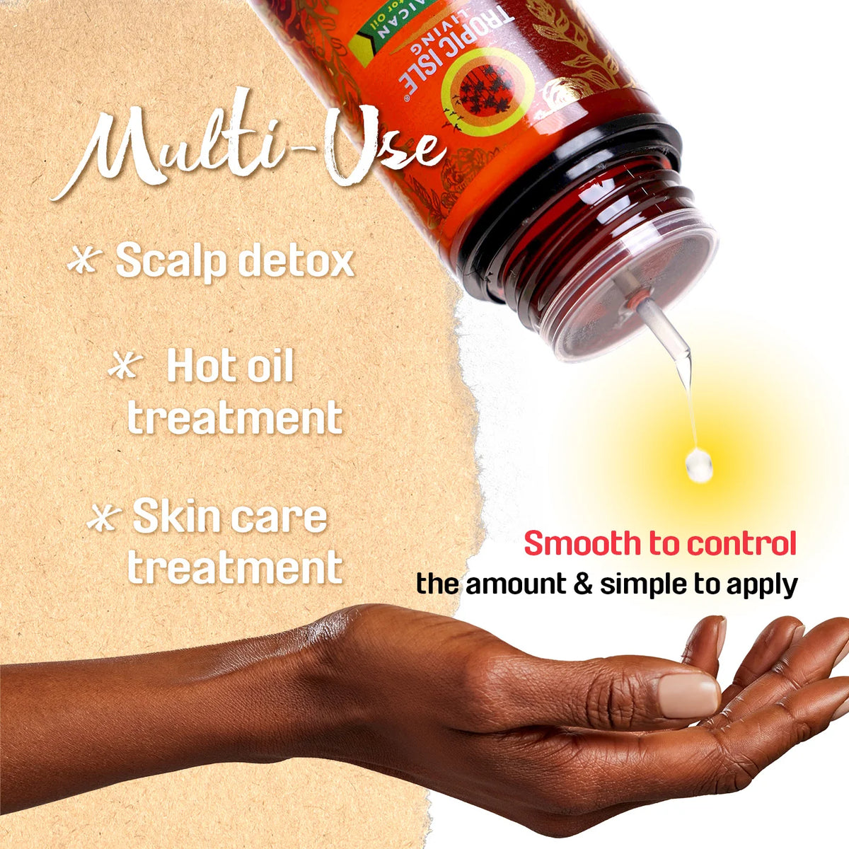 Tropic Isle Living Smooth Natural Oils Tantalizing Tea Tree 4oz