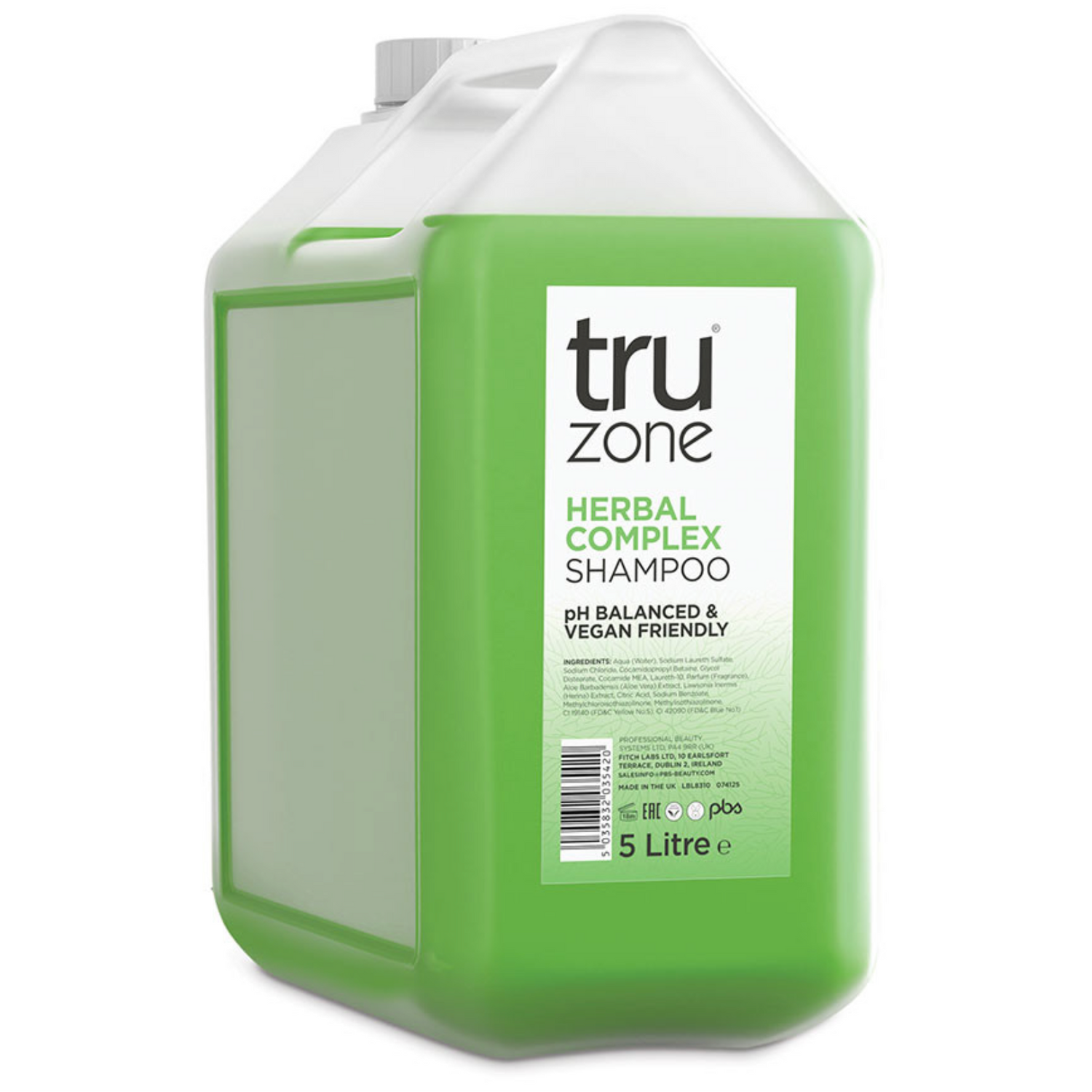 Truzone 5 Litre Herbal Complex Shampoo