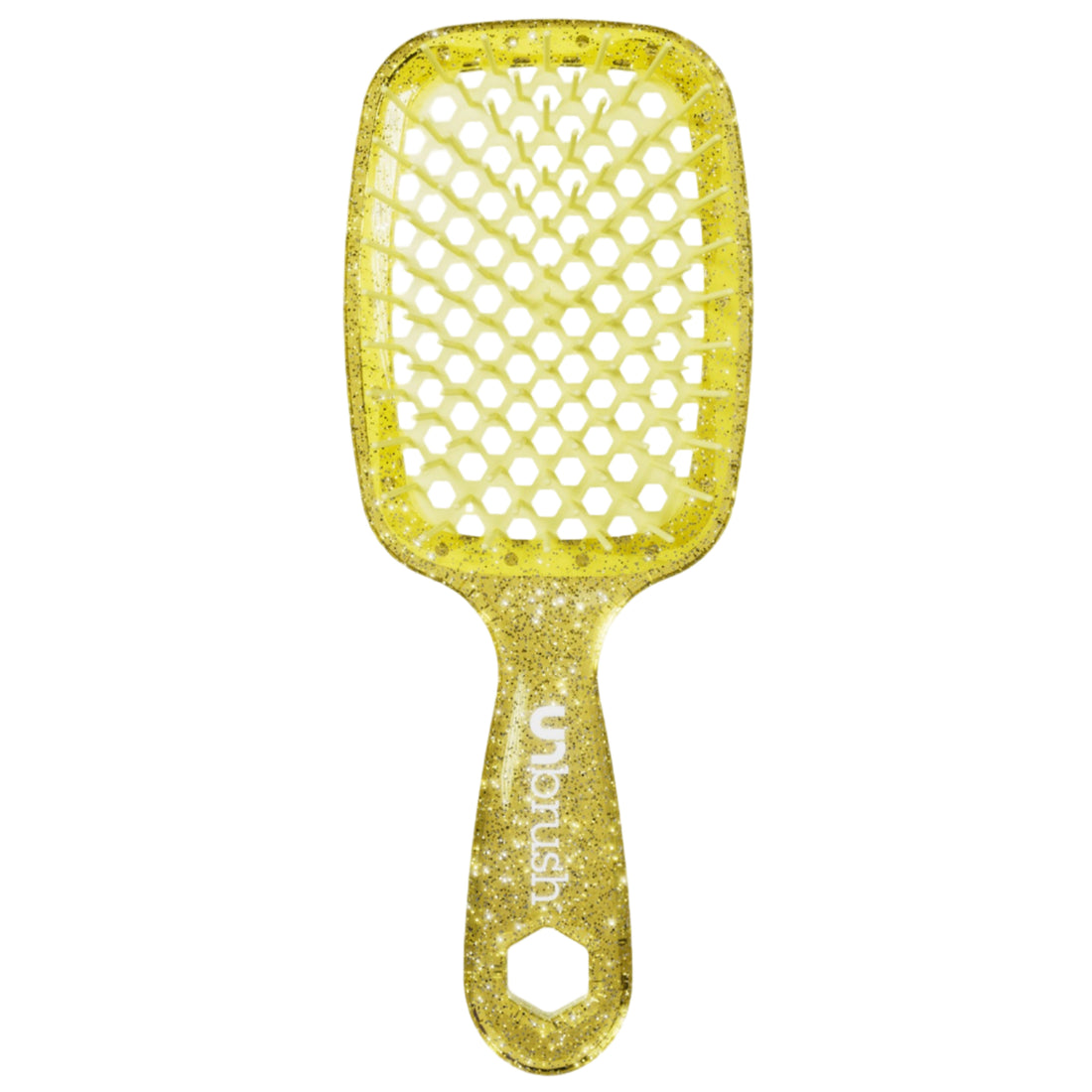UNbrush Detangling Hair Brush Glitter - Amber
