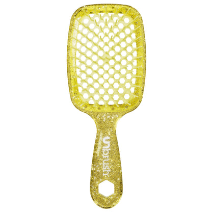 UNbrush Detangling Hair Brush Glitter - Amber
