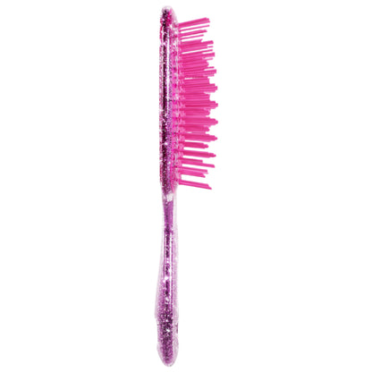 UNbrush Detangling Hair Brush Glitter - Rose Quartz