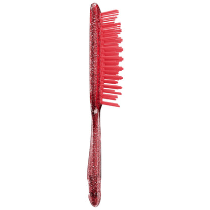 UNbrush Detangling Hair Brush Glitter - Ruby