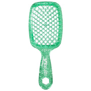 UNbrush Detangling Hair Brush Glitter - Turquoise
