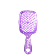 UNbrush Detangling Hair Brush Mini Glitter - Amethyst