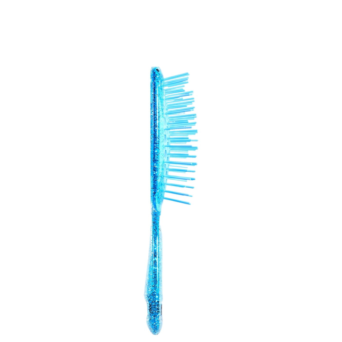 Blue comb on a white background