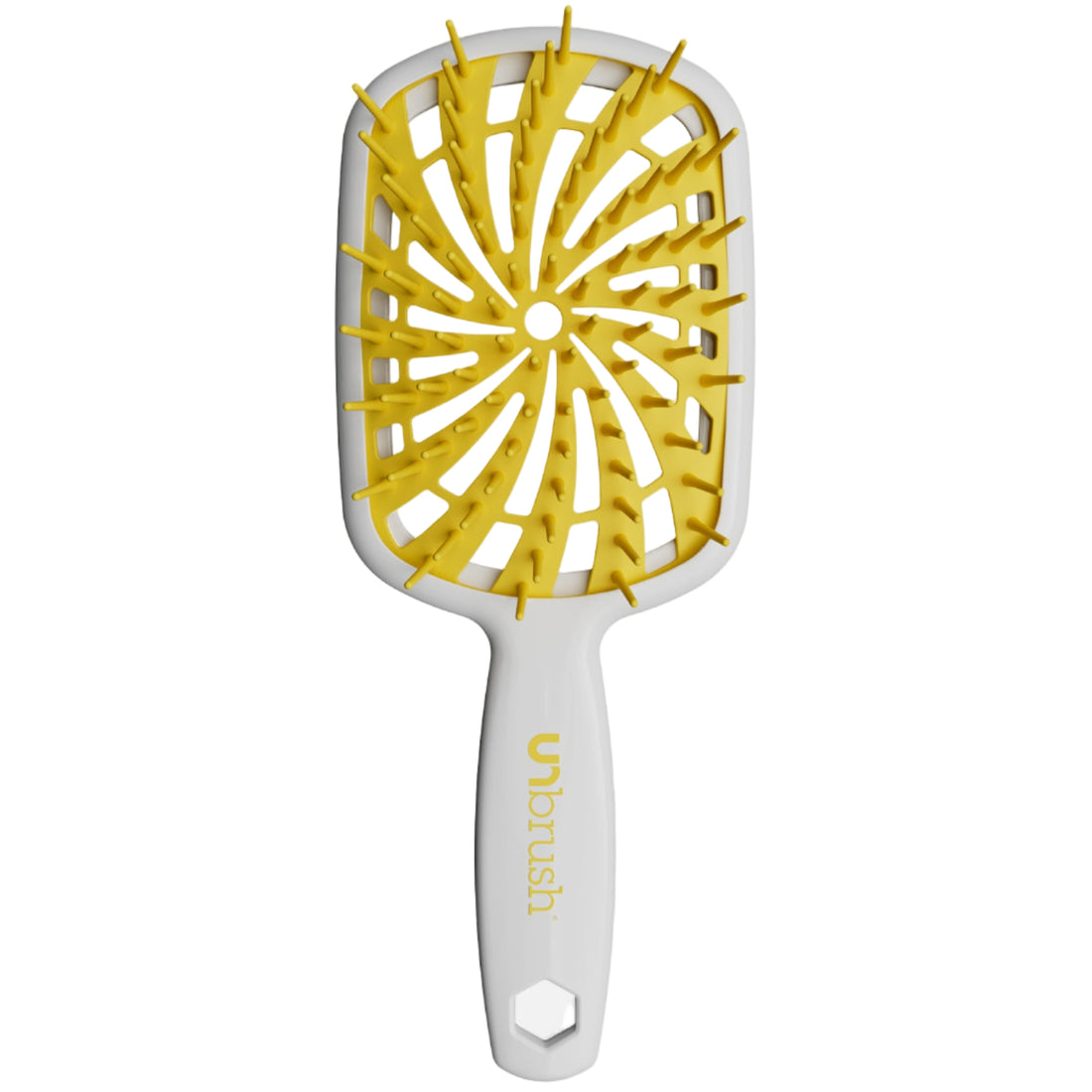 UNbrush Detangling Hair Brush Plus - Lemon Drop