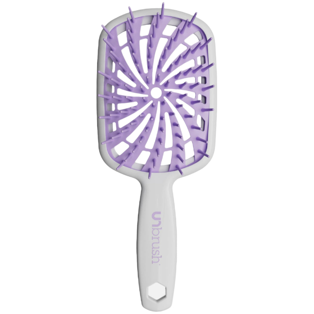 UNbrush Detangling Hair Brush Plus - Sugar Plum