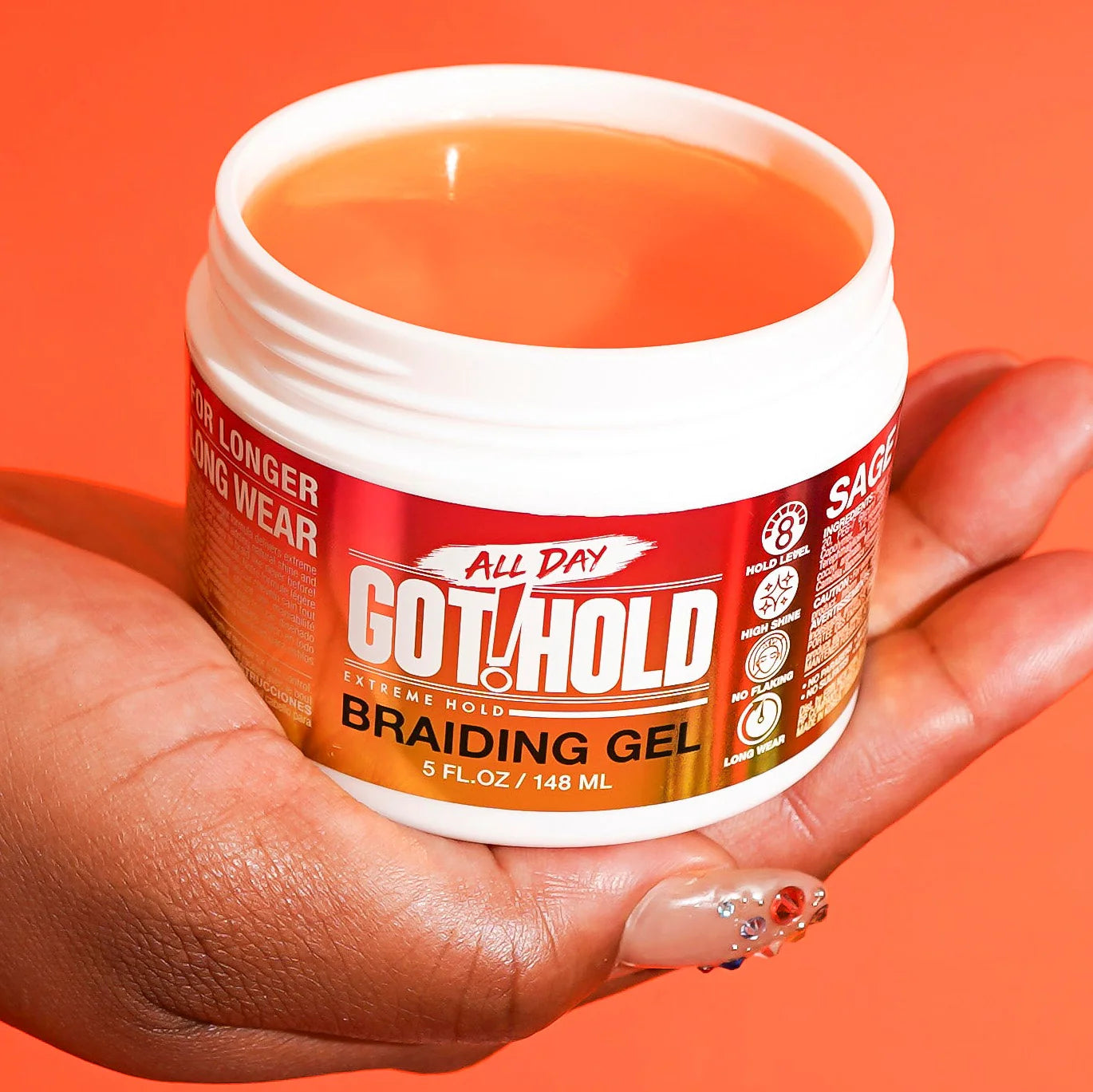 All Day Got Hold Extreme Hold Braiding Gel