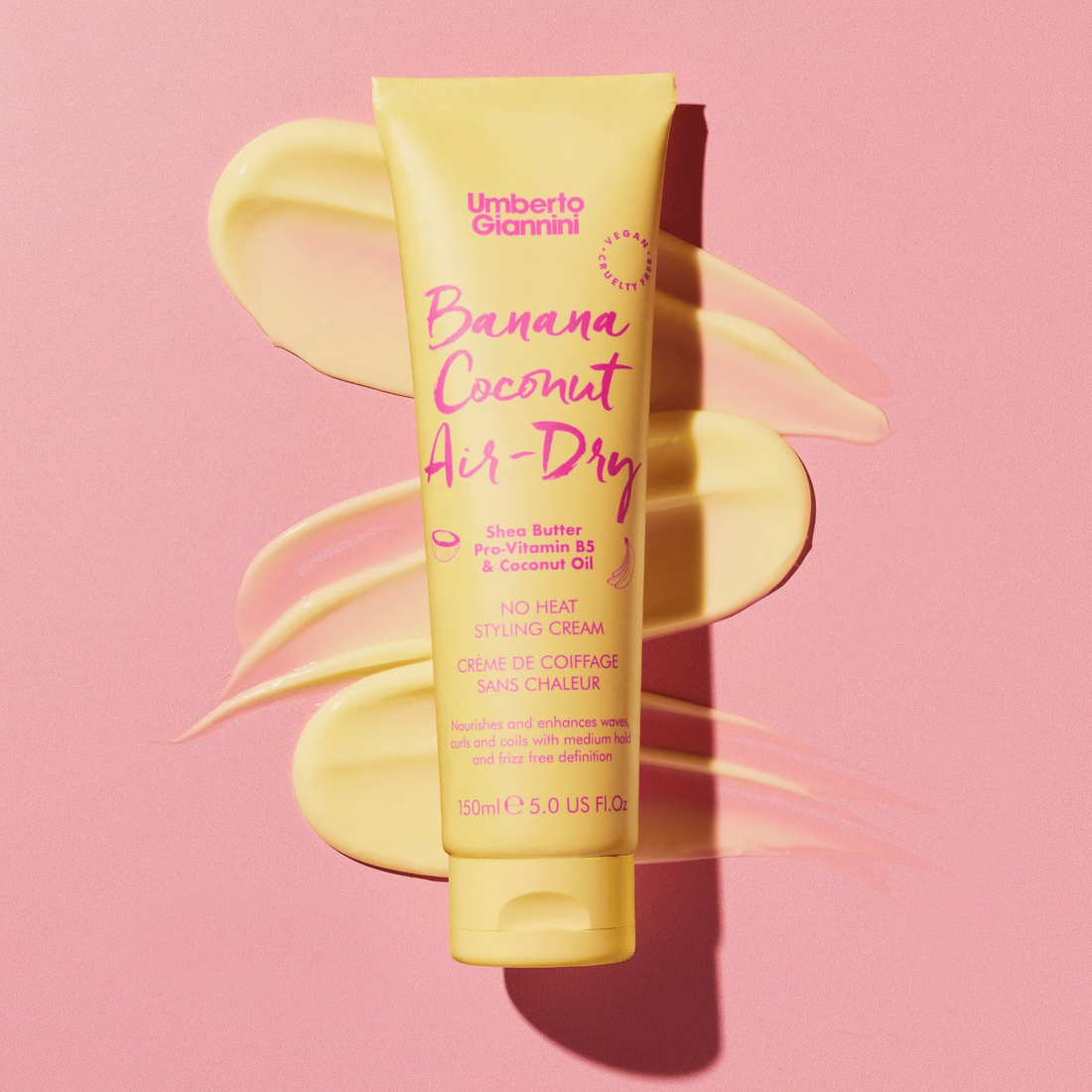 Umberto Giannini Banana Coconut Air-Dry Cream 150ml