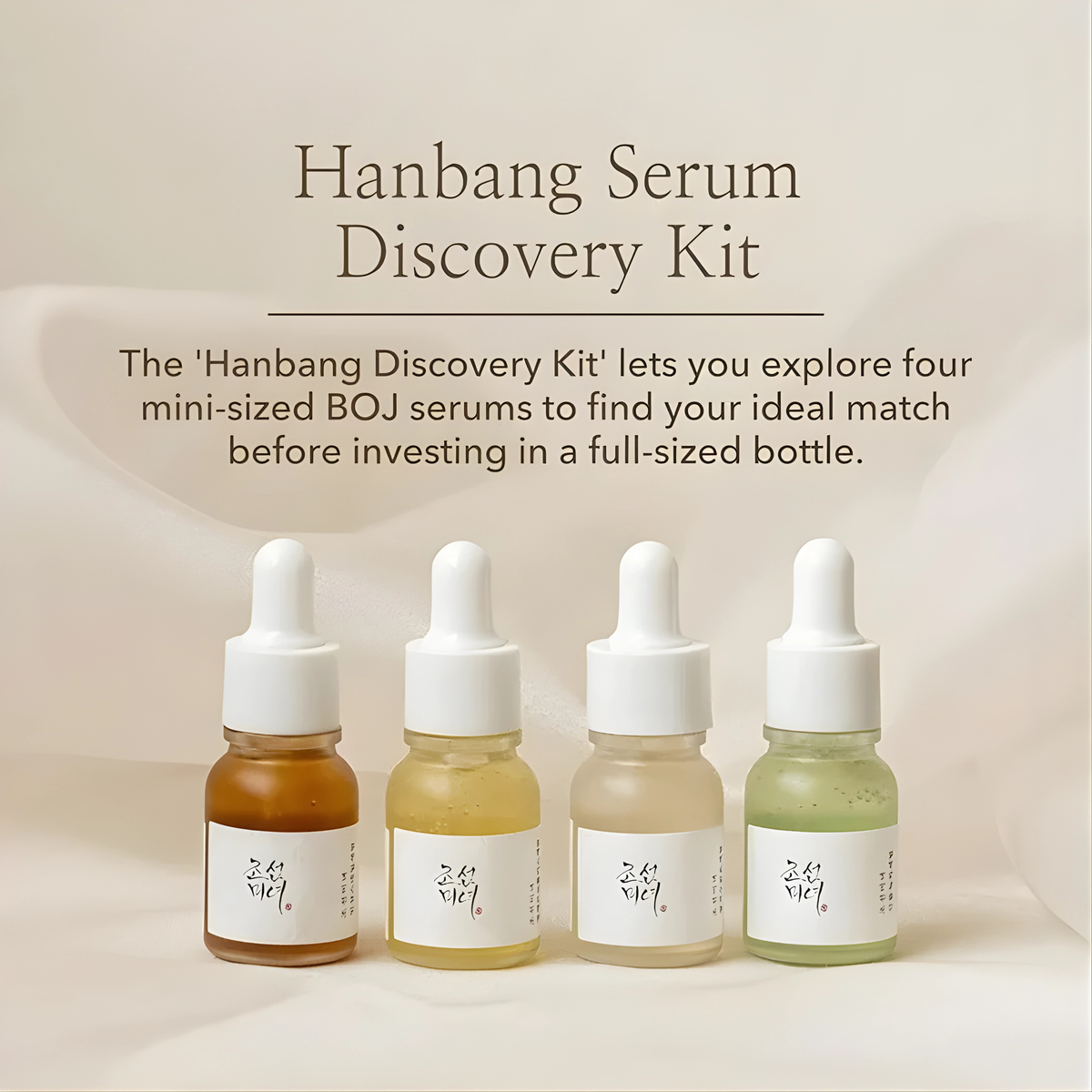 Beauty of Joseon Hanbang Serum Discovery Mini Kit 4pcs