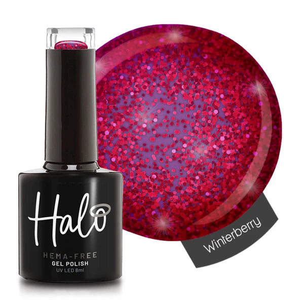Halo Gel Polish 8ml (Very Berry Collection)