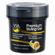 Via Natural Protein & Camellia Oil Styling Gel 8oz