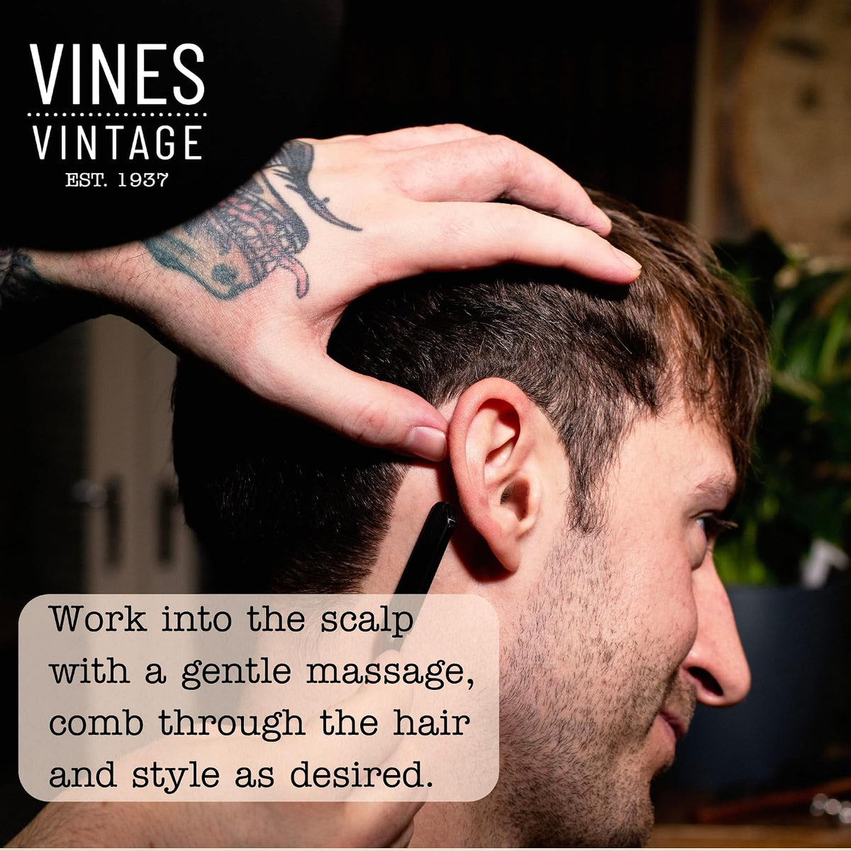 Vines Vintage Hair & Scalp Tonic American Bay Rum 200ml