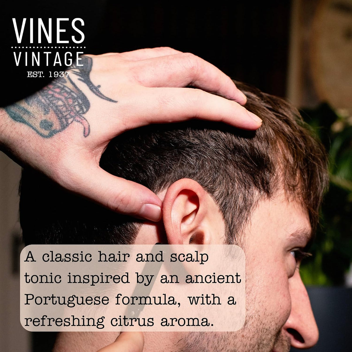 Vines Vintage Hair & Scalp Tonic Eau De Portugal 200ml