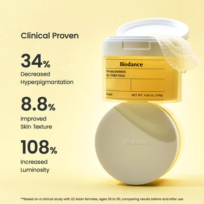 Biodance Vita Niacinamide Toner Pads 60pcs