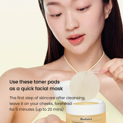 Biodance Vita Niacinamide Toner Pads 60pcs