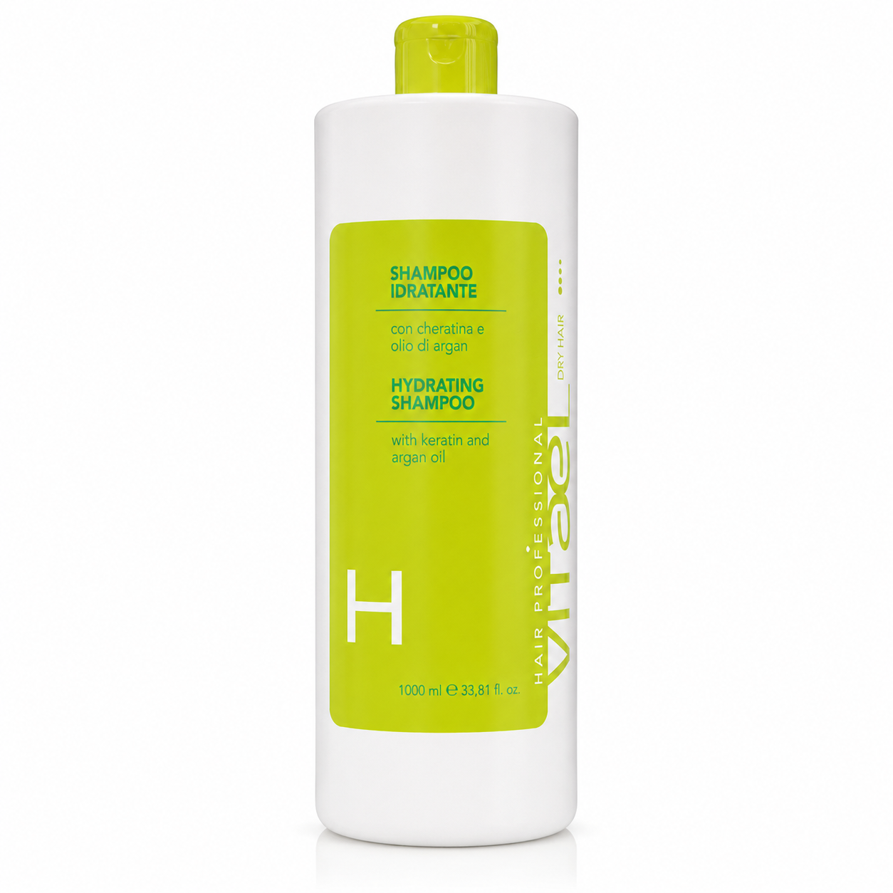 Vitael Hydrating Shampoo With Keratin & Argan Oil 1000ml