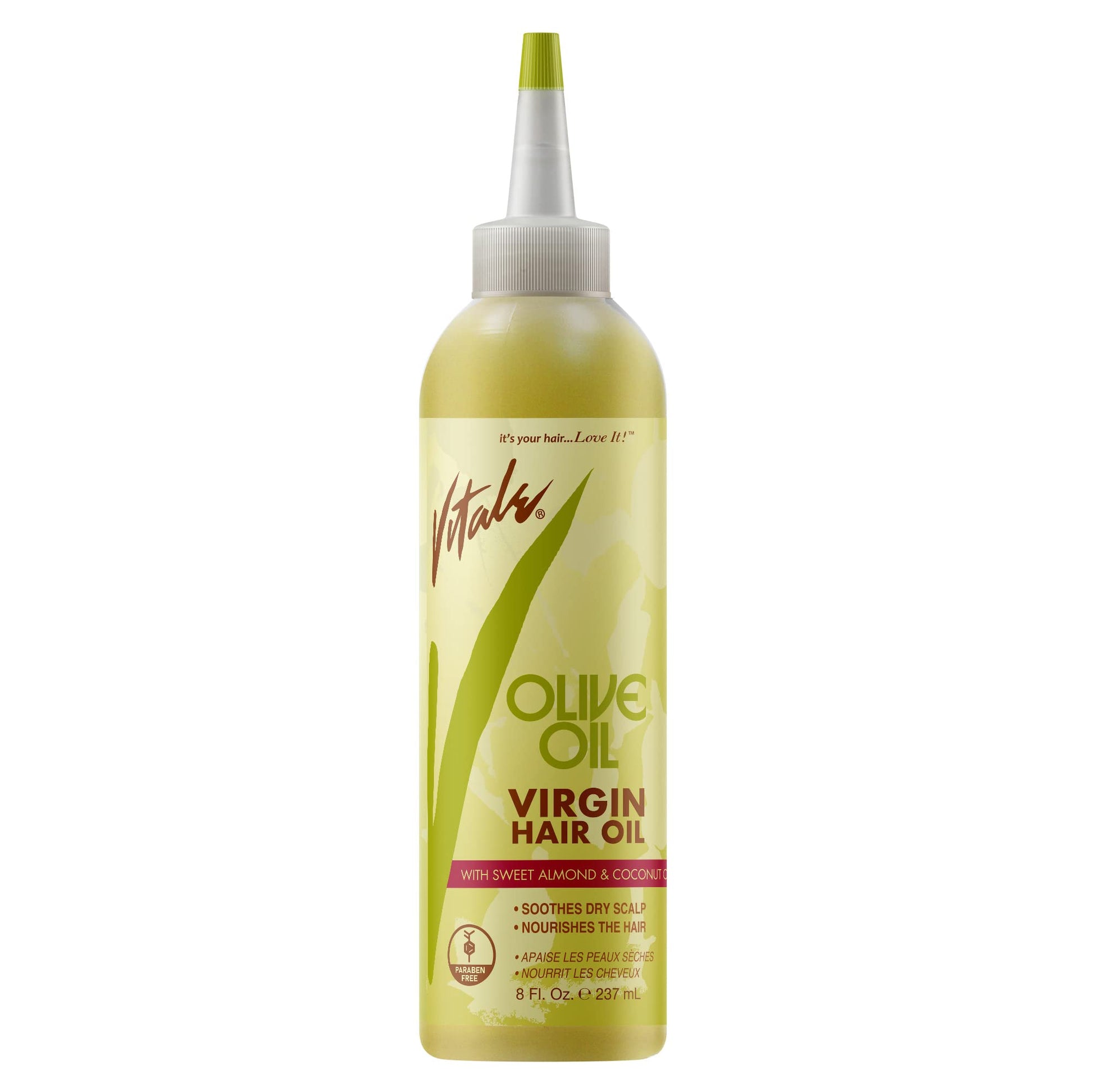 Vitale Olive Oil Virgin Hair Oil 8oz