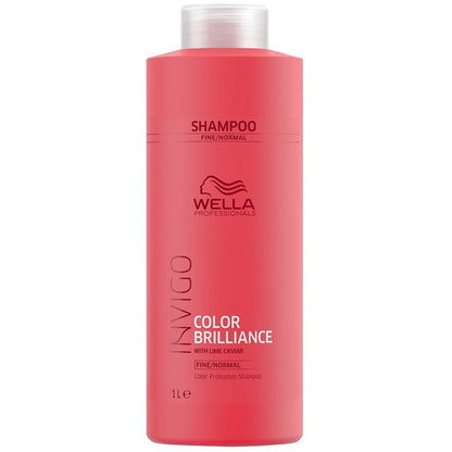 Wella Professionals INVIGO Brilliance Color Protection Shampoo for Fine &amp; Normal Hair