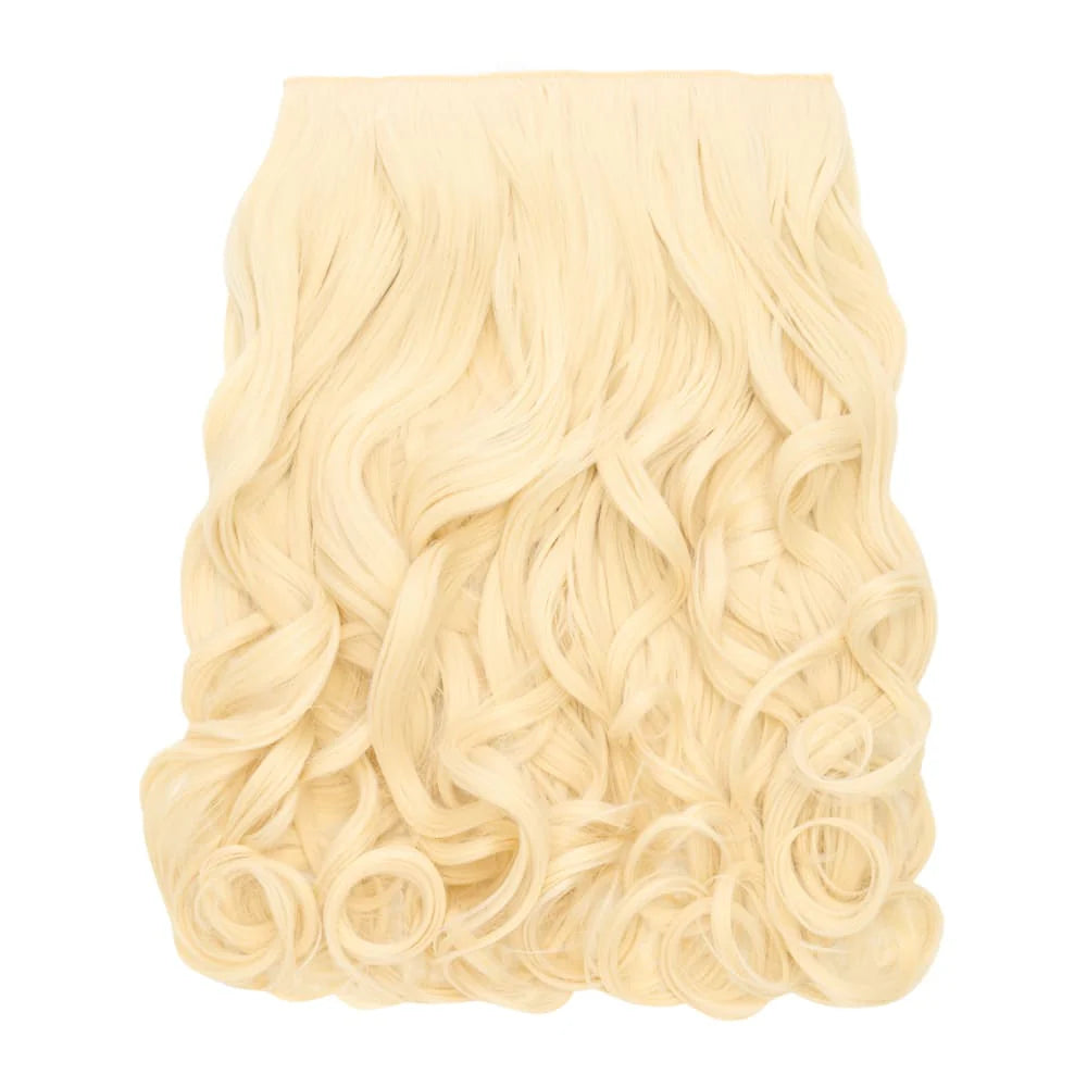 Stranded 22" One Piece Curly Clip-In