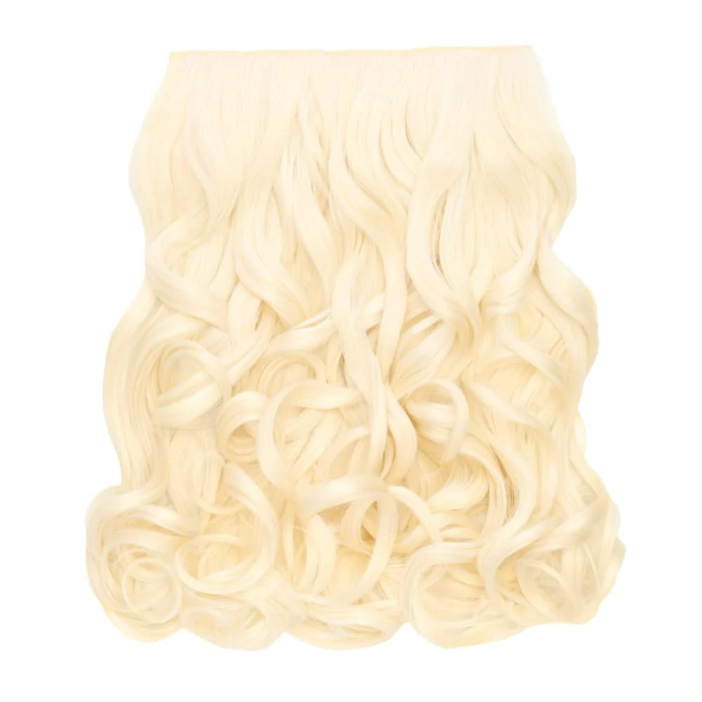 Stranded 22" One Piece Curly Clip-In