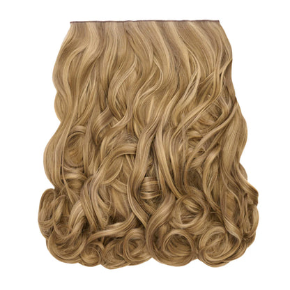 Stranded 22" One Piece Curly Clip-In