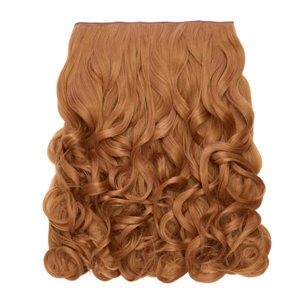 Stranded 22" One Piece Curly Clip-In