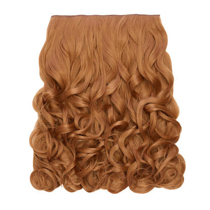Stranded 22" One Piece Curly Clip-In