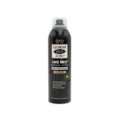Ebin New York Wonder Lace Bond Lace Melt Aerosol Spray (Rose Water) - UK Shipping Only