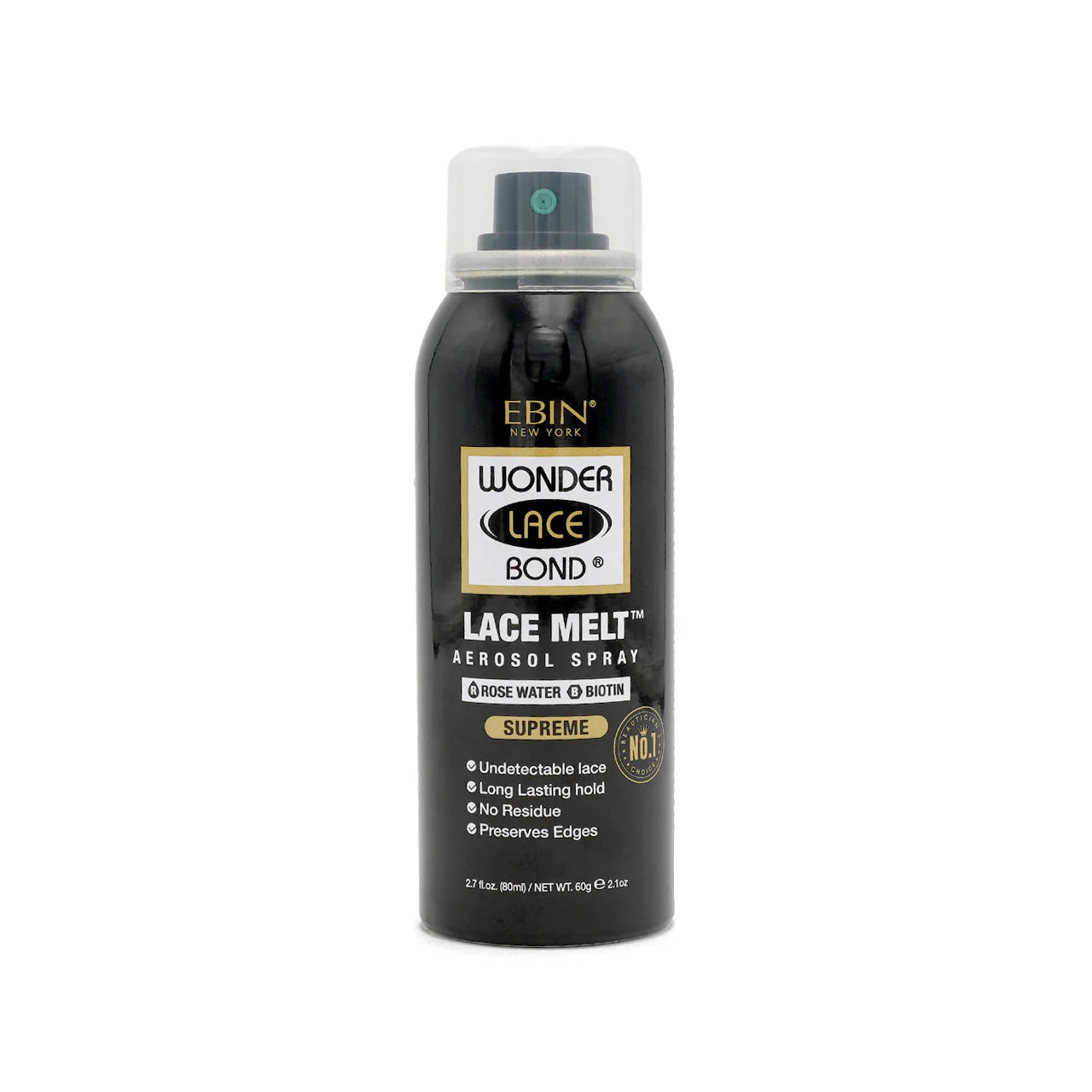 Ebin New York Wonder Lace Bond Lace Melt Aerosol Spray (Rose Water) - UK Shipping Only