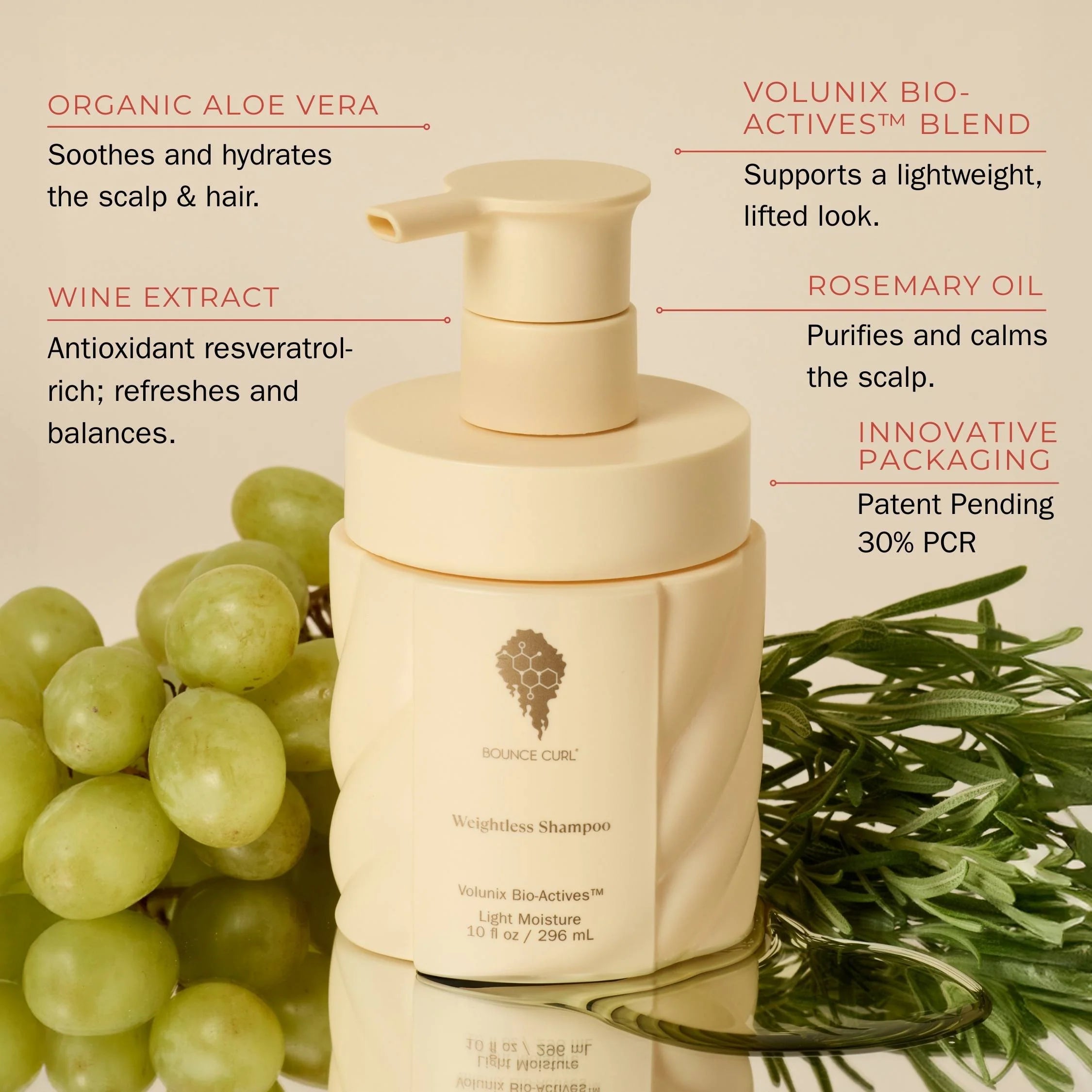 Bounce Curl Weightless Shampoo 296ml