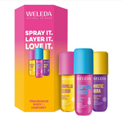 Weleda Fragrance Body & Hair Mist Trio Set