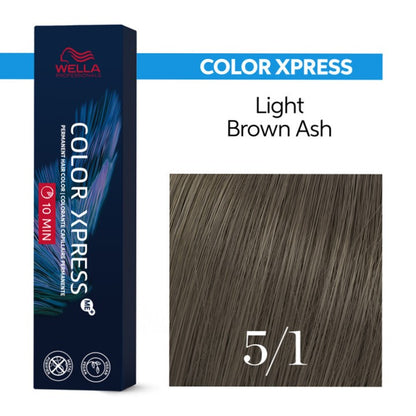 Wella Color Xpress 60ml 5/1 Light Brown Ash
