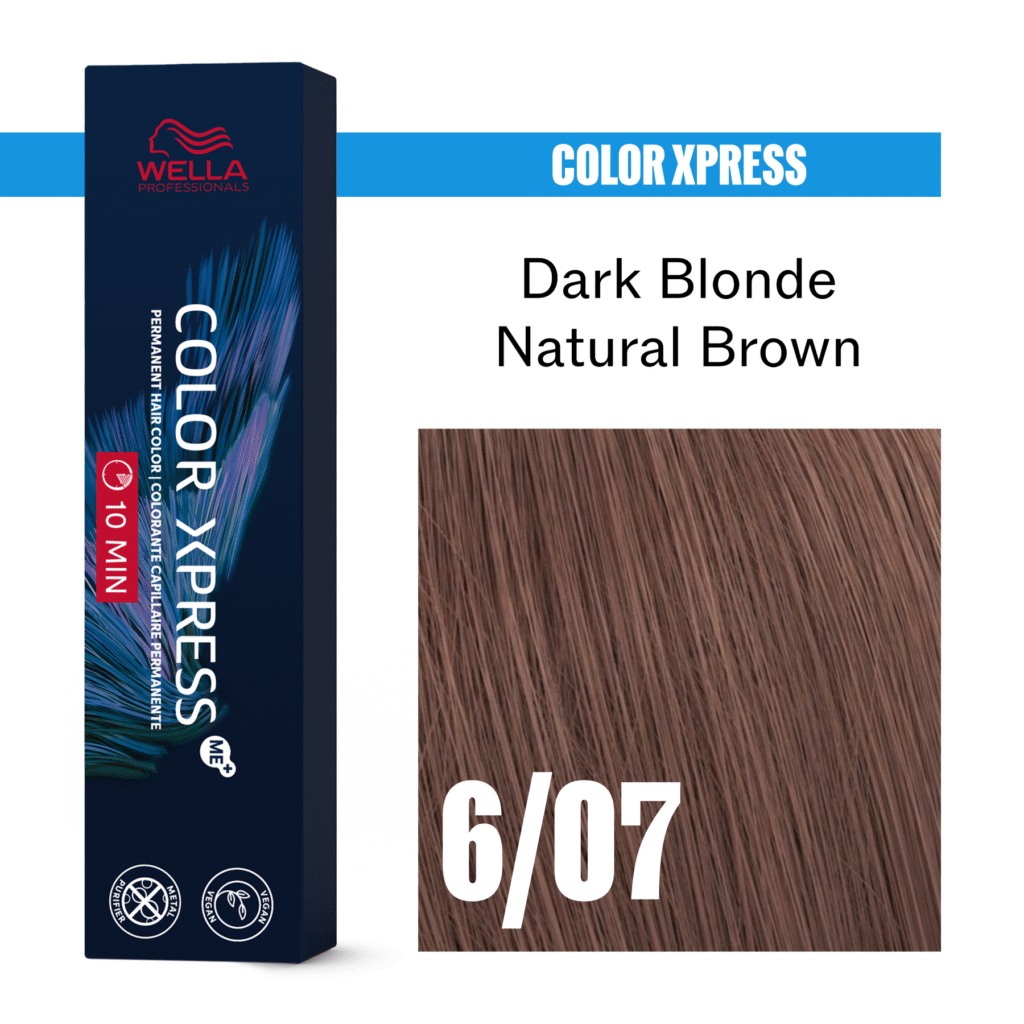 Wella Color Xpress 60ml 6/07 Dark Blonde Natural Brown