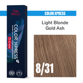 Wella Color Xpress 60ml 8/31 Light Blonde Gold Ash