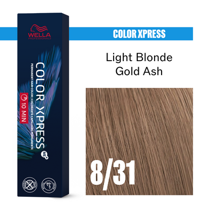 Wella Color Xpress 60ml 8/31 Light Blonde Gold Ash