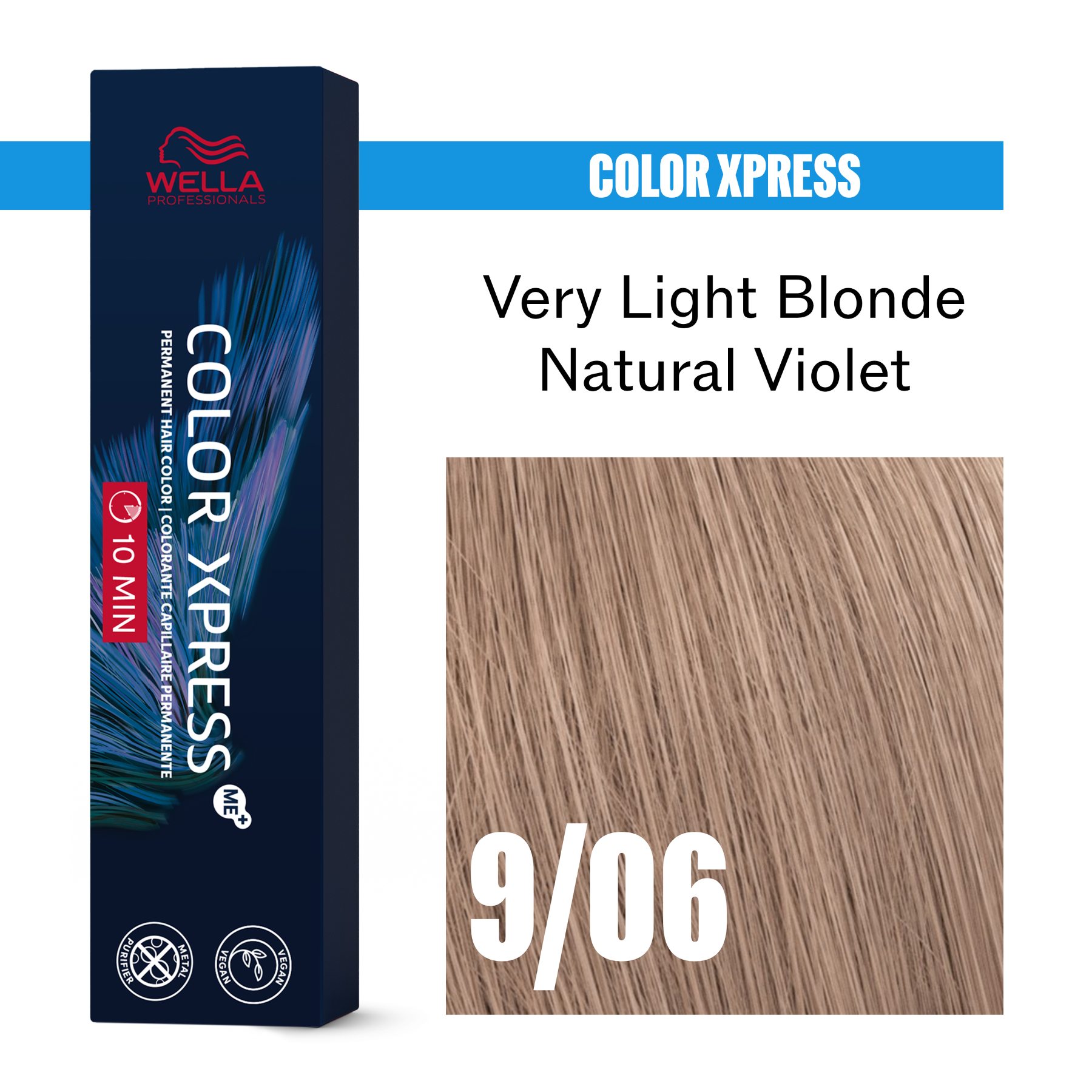 Wella Color Xpress 60ml 9/06 Very Light Blonde Natural Violet