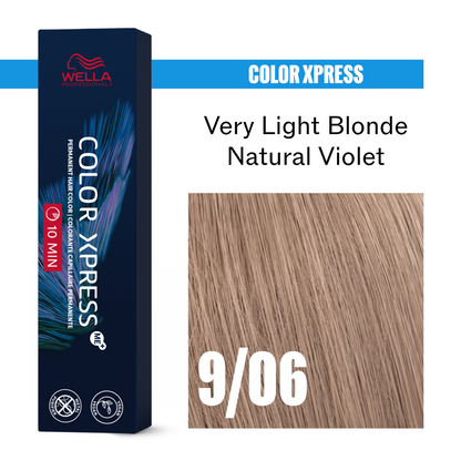 Wella Color Xpress 60ml 9/06 Very Light Blonde Natural Violet