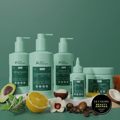Kurl Kitchen Ultimate Natural Hair Care Bundle - 5pc