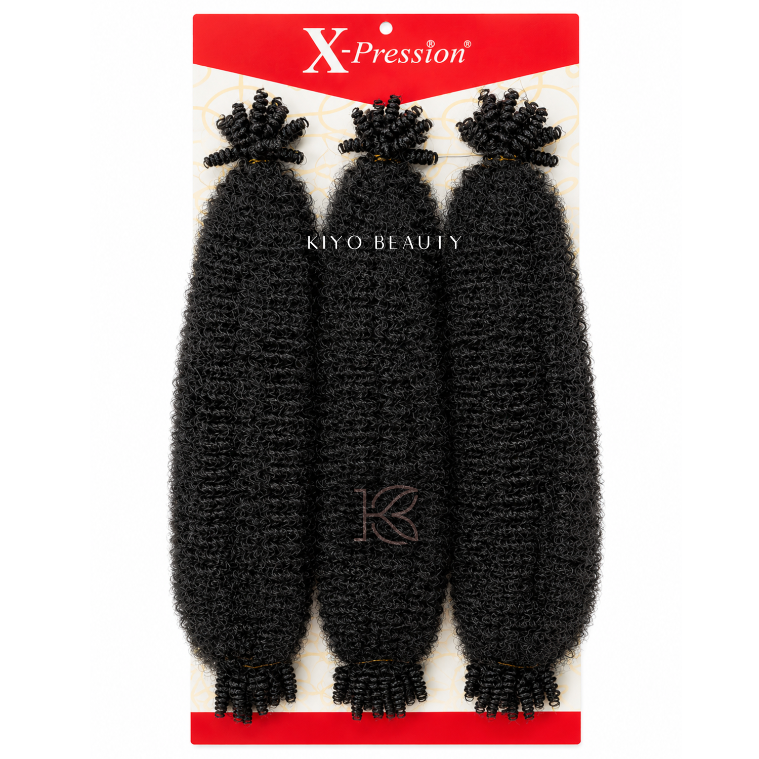 X-Pression Twisted Up Springy Afro Twist 16" 3X