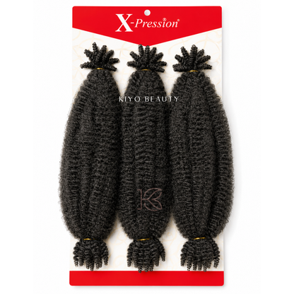 X-Pression Twisted Up Springy Afro Twist 16" 3X