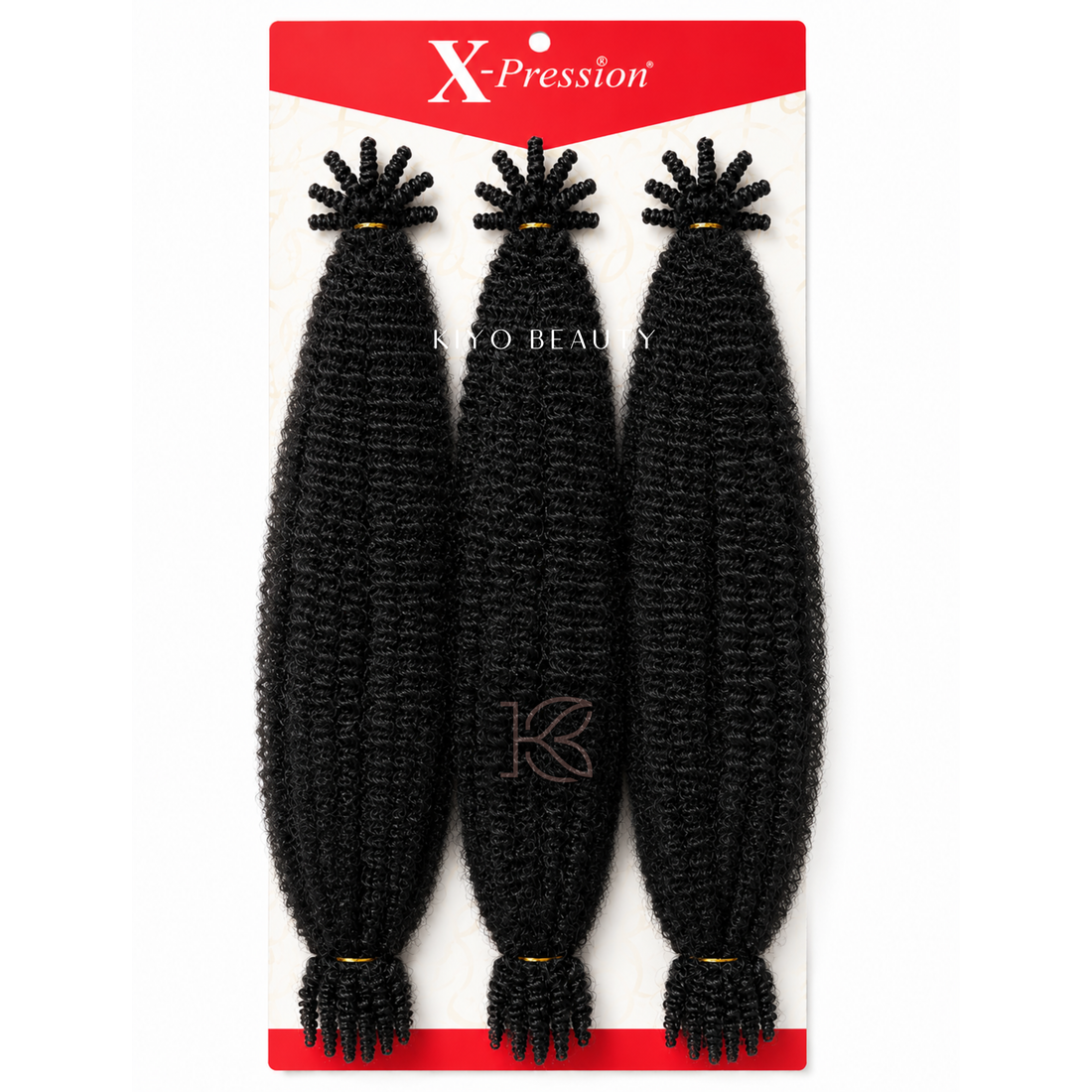 X-Pression Twisted Up Springy Afro Twist 24" 3X