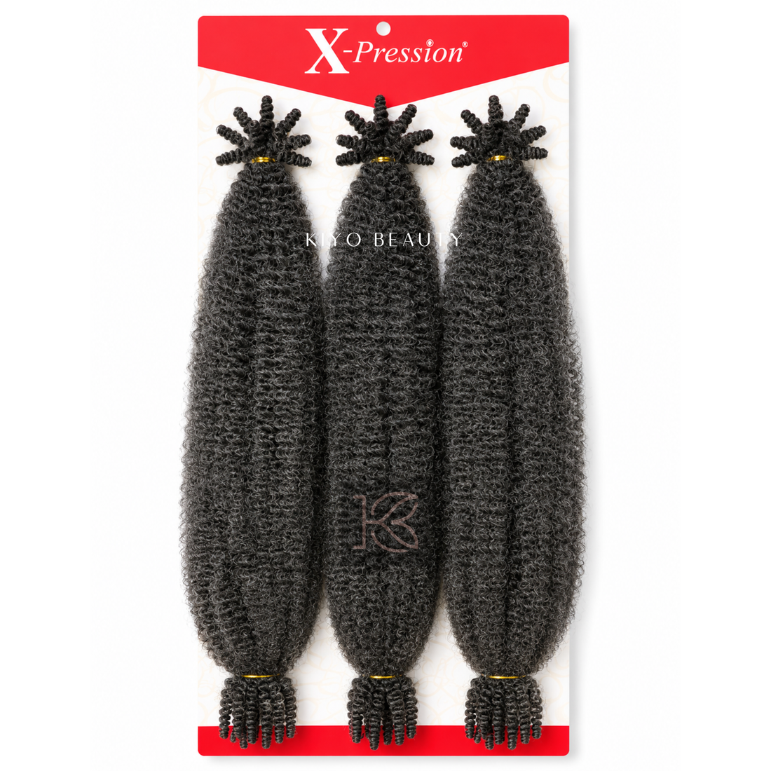 X-Pression Twisted Up Springy Afro Twist 24" 3X