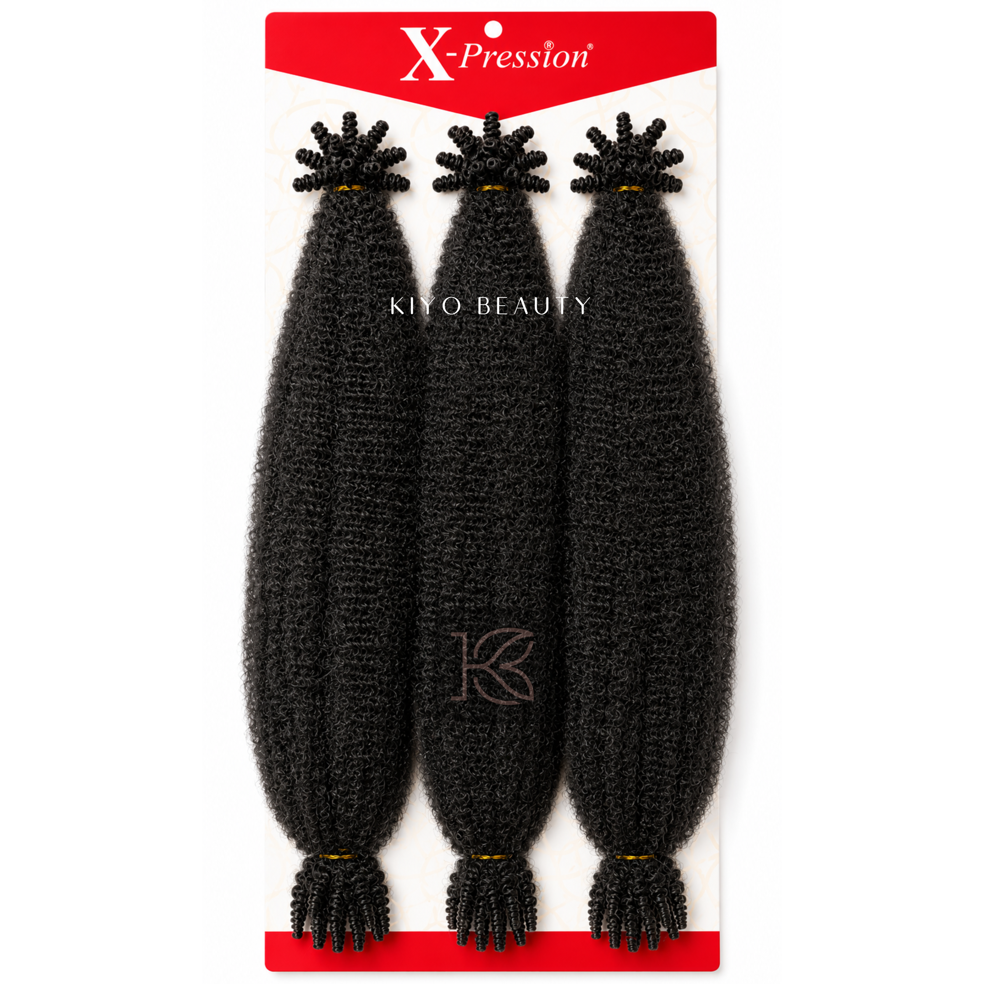 X-Pression Twisted Up Springy Afro Twist 24" 3X